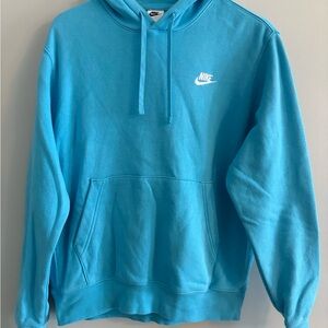 Nike Men's Bright Blue Hoodie